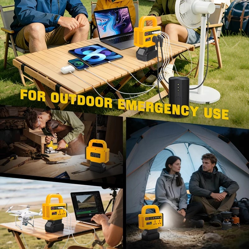150Wの電源インバーター。DC18VをAC220Vに変換。 - Outdoor Power Adapter Usb C のレビューと価格