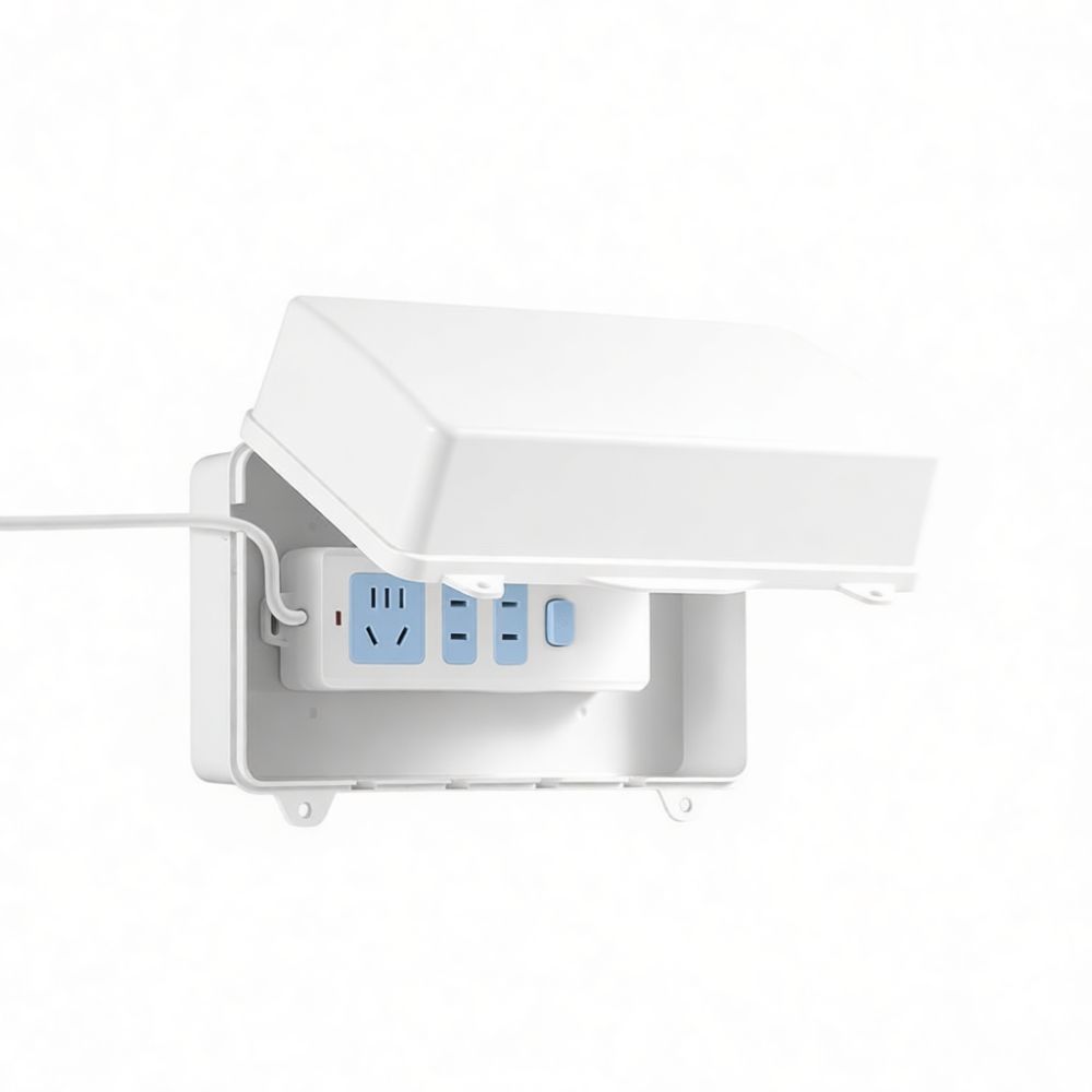 防水電気ソケットカバーボックス、屋外用、耐候性、保護シールド - Outdoor Power Strip Weatherproof のレビューと価格
