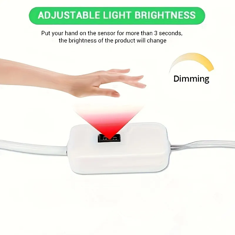 モーションセンサーネオン LED ライトストリップ USB  - Outdoor Power Strip Weatherproof のレビューと価格
