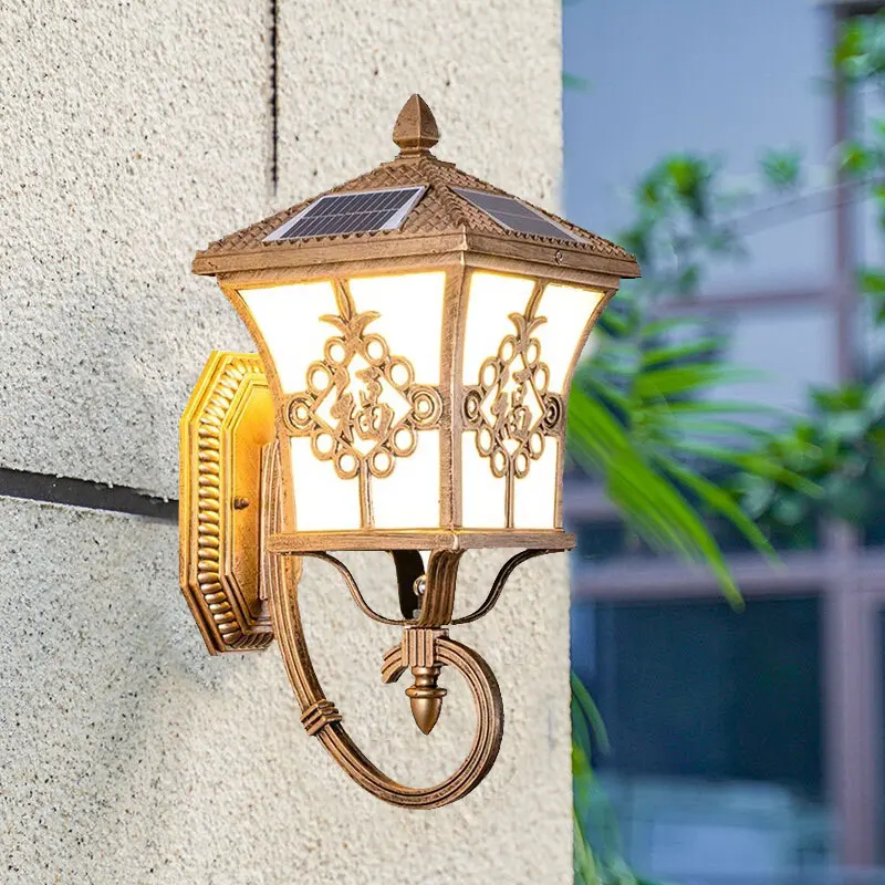 屋外用、ヨーロッパ風デザインの太陽光発電式照明。玄関、壁、庭 - Ac Outdoor Power のレビューと価格